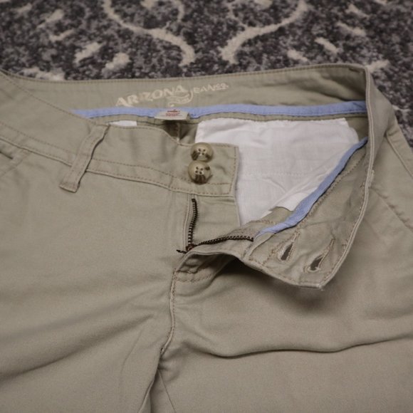 Arizona Beige Low Rise Flare Pants - Picture 4 of 6